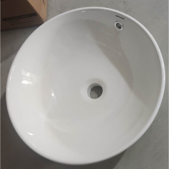 Раковина накладна Mixxus Premium ELLIPSE-0205 430х430х175mm з переливом (MP6530)