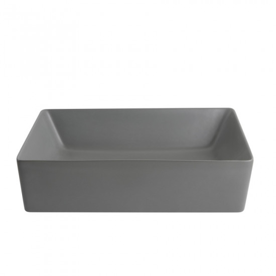 Смывное устройство накладное Mixxus Premium QUADRO-0108 GRAY 550x390x145mm (MP6652)