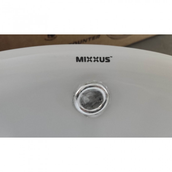 Раковина врізна на стільницю MIXXUS PREMIUM TOPPER-1601 470х470х180mm з переливом (MP6571)