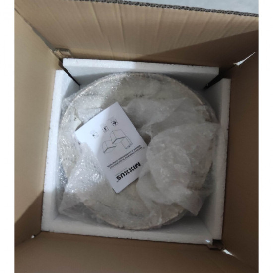 Раковина накладна Mixxus Premium WAVE-0103 MARBLE 380х380х170mm (MP6532)