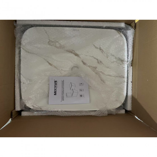 Раковина накладная MIXXUS PREMIUM DIVERSE-0110 MARBLE-BLACK 500х390х130mm (MP6517)