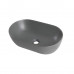 Раковина накладная Mixxus Premium ELLIPSE-0109 GRAY 500x300x140mm (MP6653)