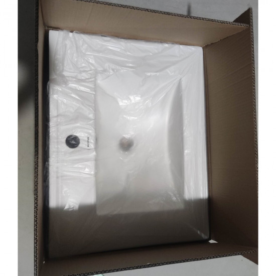 Раковина меблева Mixxus Premium CUBIC-1501 610х460х170mm с отверстием под смеситель и переливом (MP6495)