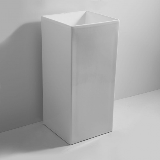 Раковина моноблок MIXXUS PREMIUM QUADRO-1101 410х410х850mm (MP6574)