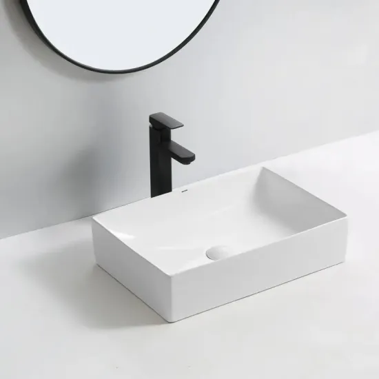 Раковина накладна Mixxus Premium QUADRO-0104 500х350х120mm (MP6515)