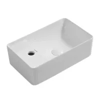 Раковина подвесная Mixxus Premium QUADRO-1201-R 430х265х135mm с отверстием под смеситель и переливом (M