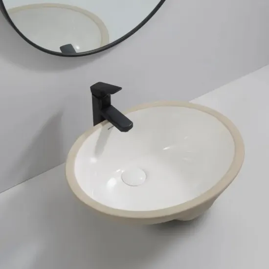 Раковина врізна під стільницю MIXXUS PREMIUM TOPPER-1701 495х405х205mm з переливом (MP6568)