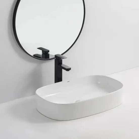 Раковина накладная Mixxus Premium BEVEL-0105 610х375х120mm (MP6524)