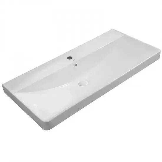 Раковина меблева MIXXUS PREMIUM STYLE-1504 1000х480х190mm з отвором під змішувач та переливом (MP65