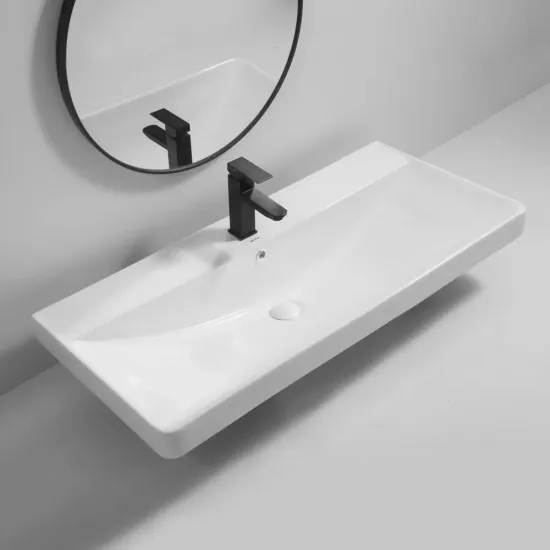 Раковина меблева MIXXUS PREMIUM STYLE-1504 1000х480х190mm з отвором під змішувач та переливом (MP65