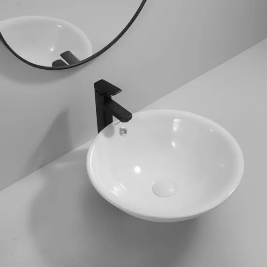 Раковина врізна на стільницю MIXXUS PREMIUM TOPPER-1601 470х470х180mm з переливом (MP6571)