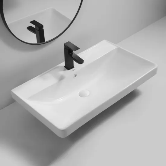 Раковина меблева MIXXUS PREMIUM STYLE-1503 800х480х190mm з отвором під змішувач та переливом (MP650