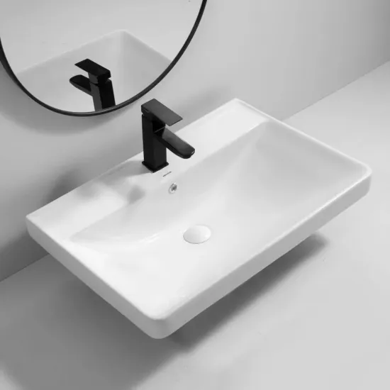 Раковина меблева MIXXUS PREMIUM STYLE-1502 700х480х190mm з отвором під змішувач та переливом (MP649