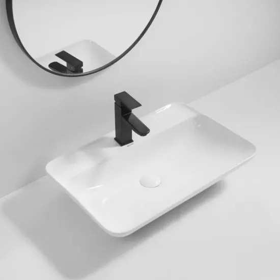 Раковина накладна Mixxus Premium BEVEL-0203 600х405х120mm с отверстием под смеситель (MP6513)