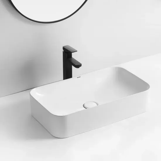 Раковина накладна Mixxus Premium QUADRO-0106 600х355х130mm (MP6523)