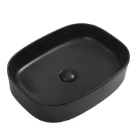 Раковина накладная Mixxus Premium BEVEL-0103 BLACK 510х370х120mm (MP6520)