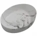 Раковина накладна MIXXUS PREMIUM ELLIPSE-0104 MARBLE 550х415х140mm (MP6554)