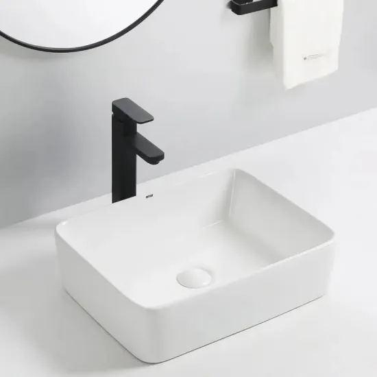 Раковина накладна Mixxus Premium QUADRO-0103 480х370х130mm (MP6514)