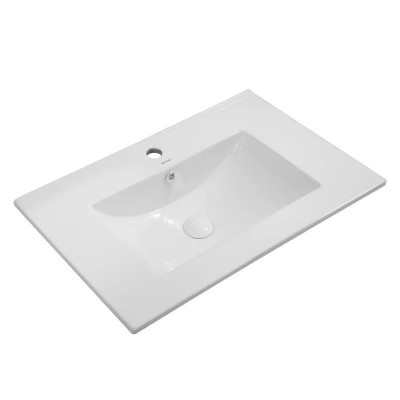 Раковина меблева Mixxus Premium CUBIC-1502 710х460х170mm з отвором під змішувач та переливом (MP6496)