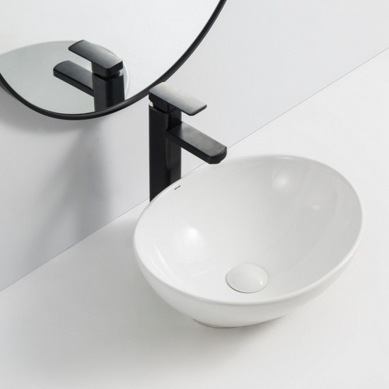 Раковина накладна Mixxus Premium ELLIPSE-0107 345х265х120mm (MP6525)