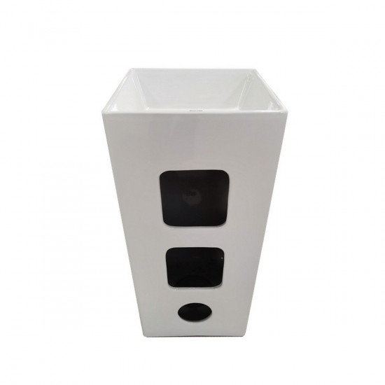 Раковина моноблок MIXXUS PREMIUM QUADRO-1101 410х410х850mm (MP6574)