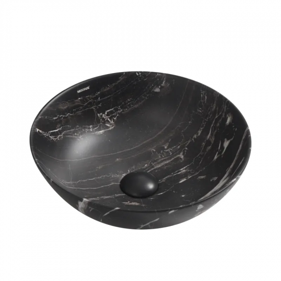 Раковина накладна Mixxus Premium ELLIPSE-0106 MARBLE 390х390х140mm (MP6533)