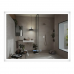 Зеркало Mixxus FLAT MR04-80x60 с LED Touch, Anti-fog, димером, регулировкой яркости, часами
