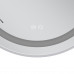 Дзеркало Mixxus Premium ELLIPSE MV05-80x70-REVERSE WHITE (LED Touch, Anti-fog, димер (3-6kK)) (MP66