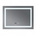 Дзеркало Mixxus WARM MR02-100x80 з LED Touch, Anti-fog, димером, регулюванням яскравості, годиннико