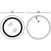 Зеркало Mixxus Plain MC02-60 (часы, LED-подсветка, антипотение) (MI6012) Зеркало Mixxus Plain MC02-60 (часы, LED-подсветка, антипотение) (MI6012)