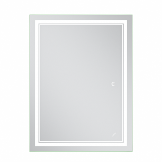 Дзеркало Mixxus Premium QUADRO MR20-80x60-REVERSE (LED Touch, Anti-fog, димер) (MP6619)