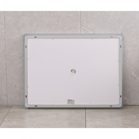 Дзеркало Mixxus Style MR03-90x70 (годинник, LED-підсвічування, антизапотівання) (MI6007)