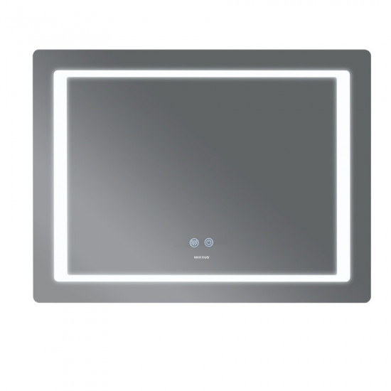 Дзеркало Mixxus STYLE MR13-80x60-REVERSE з LED Touch, Anti-fog, димером, регулюванням яскравості (M