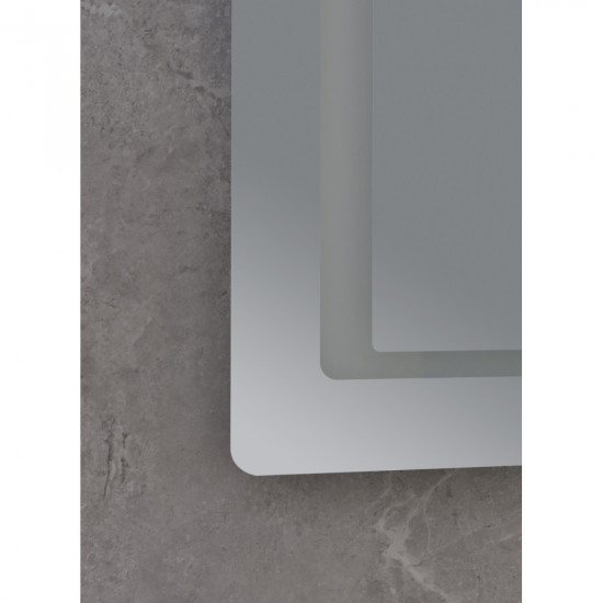 Дзеркало Mixxus STYLE MR13-80x60-REVERSE з LED Touch, Anti-fog, димером, регулюванням яскравості (M