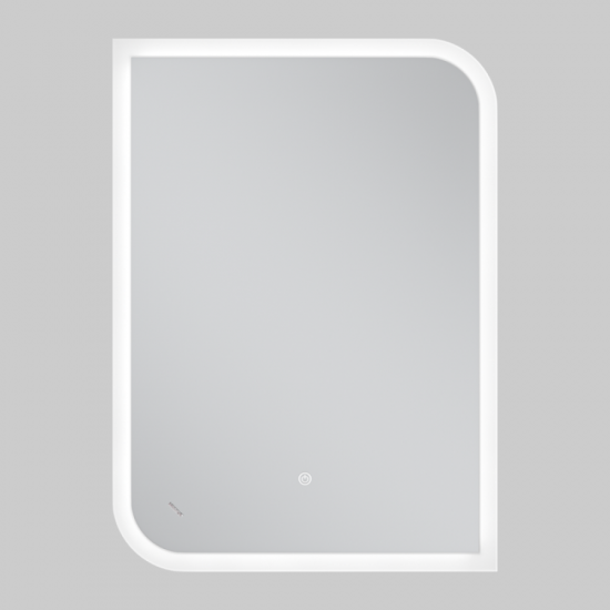 Дзеркало Mixxus Premium BEVEL MA02-90x65-REVERSE (LED Touch, Anti-fog, димер (3-6,5kK)) (MP6641)