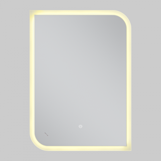 Дзеркало Mixxus Premium BEVEL MA02-90x65-REVERSE (LED Touch, Anti-fog, димер (3-6,5kK)) (MP6641)