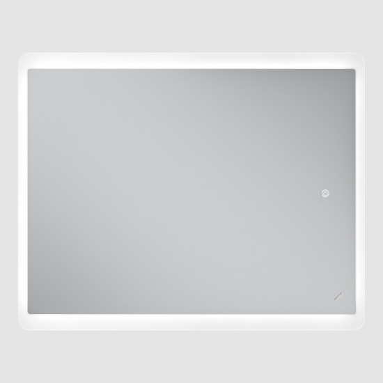Дзеркало Mixxus Premium OLIVARY MR19-90x70-REVERSE (LED Touch, Anti-fog, димер (3-6,5kK)) (MP6630)