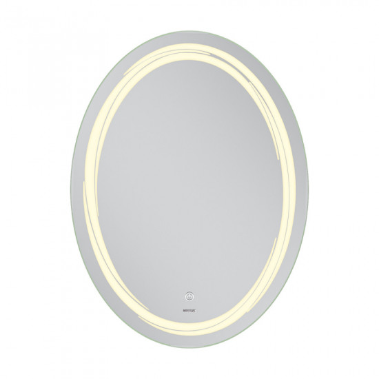 Дзеркало Mixxus Premium WAVE MV04-60x80 (LED Touch, Anti-fog, димер (3-6,5kK)) (MP6636)