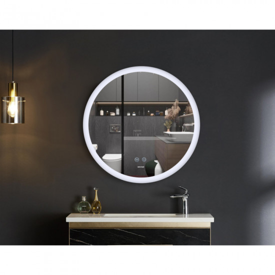 Дзеркало Mixxus PLAIN MC11-60 з LED Touch, Anti-fog, димером, рег. яскравості (MI6663)