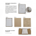 Зеркало Mixxus PLAIN MC02-60-CASE с LED Touch, Anti-fog, диммером, рег. яркости, часами (MI6