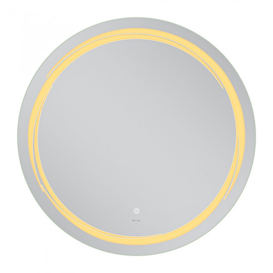 Дзеркало Mixxus Premium WAVE MC04-90 (LED Touch, Anti-fog, димер (3-6,5kK)) (MP6637)