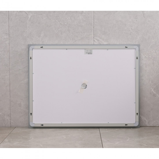 Зеркало Mixxus Light MR01-80x60 (часы, LED-подсветка, антизапотевание) (MI5998)