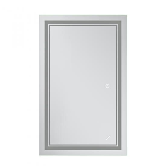 Дзеркало Mixxus Premium QUADRO MR20-50x80-REVERSE (LED Touch, Anti-fog, димер) (MP6620)