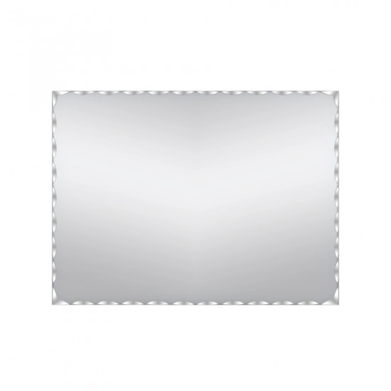 Дзеркало настінне Zerix KUBIX MRZ06-450x600 прямокутне з декором (ZX5948)
