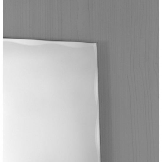 Дзеркало настінне Zerix KUBIX MRZ06-450x600 прямокутне з декором (ZX5948)