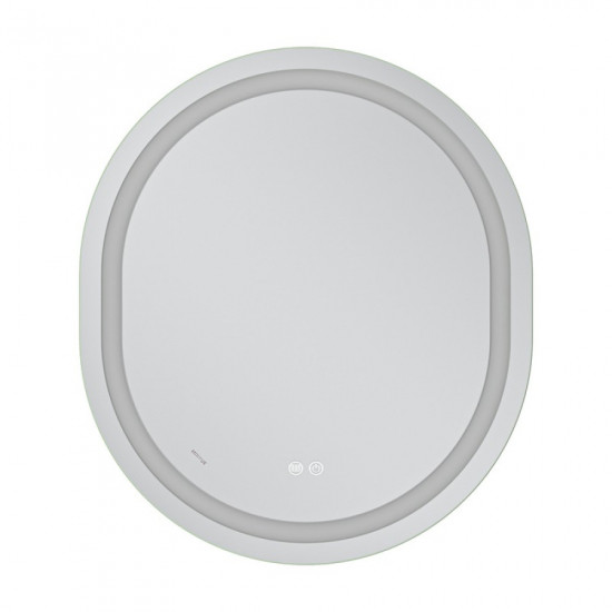 Дзеркало Mixxus Premium ELLIPSE MV05-80x70-REVERSE (LED Touch, Anti-fog, димер (3-6,5kK)) (MP6643)
