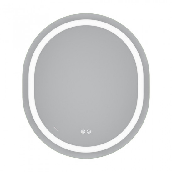 Дзеркало Mixxus Premium ELLIPSE MV05-80x70-REVERSE (LED Touch, Anti-fog, димер (3-6,5kK)) (MP6643)