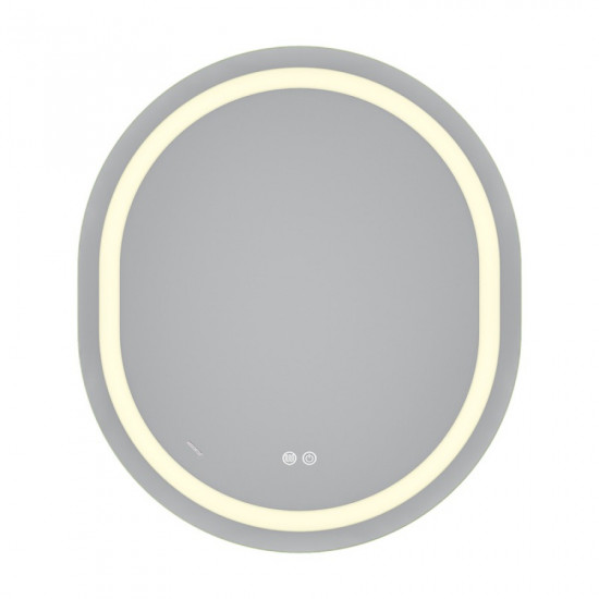 Дзеркало Mixxus Premium ELLIPSE MV05-80x70-REVERSE (LED Touch, Anti-fog, димер (3-6,5kK)) (MP6643)