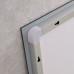 Дзеркало Mixxus WARM MR02-90x70-CASE з LED Touch, Anti-fog, димером, рег. яскравості, годинником (M
