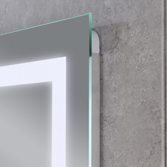 Дзеркало Mixxus TALL MR08-80x60-REVERSE з LED Touch, Anti-fog, димером, регулюванням яскравості (MI
